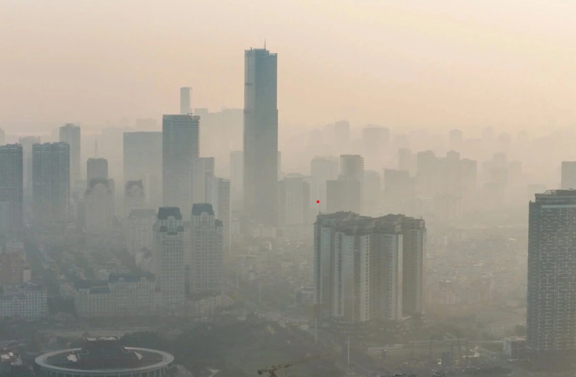 Hà Nội không khí ô nhiễm và quá nóng