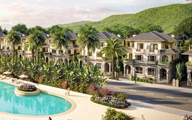 biệt thự song lập Dream Garden City view bể bơi